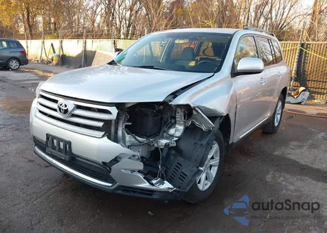 2013 Toyota Highlander Base Plus V6 from USA, damaged, VIN 5TDZK3EH4DS136720